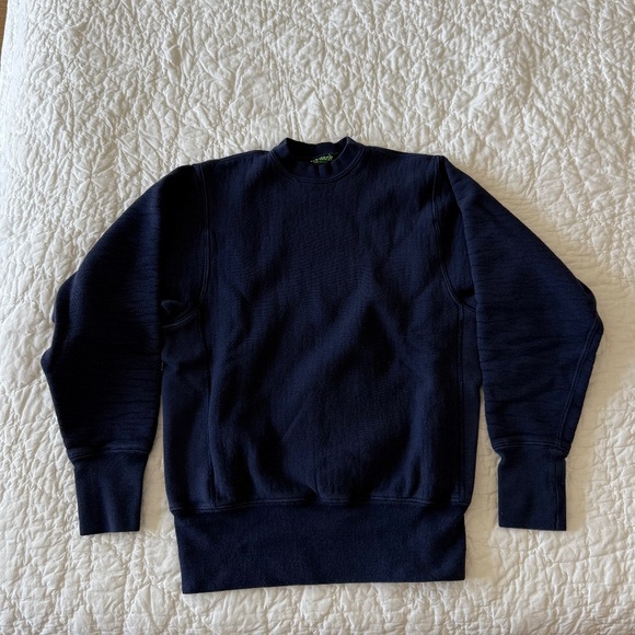 Camber 234 Cross-Knit Heavyweight Crew Neck Sweatshirt - Picture 1 of 5